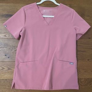 Chalk pink FIGS scrubs